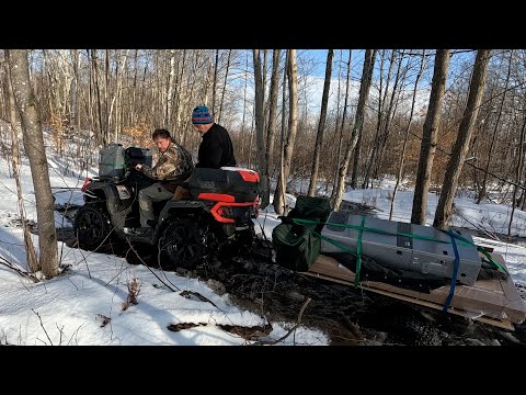 Installing Butcher Block in the Wilderness