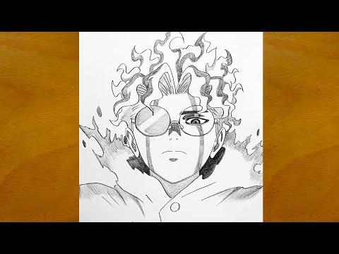 Okarun Drawing from Dandadan || Easy Sketch Tutorial || How to Draw Anime Characters