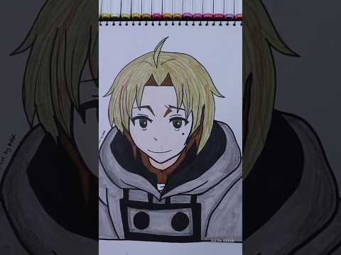 Rudeus from Mushoku Tensei drawing #rudeus #anime #shorts