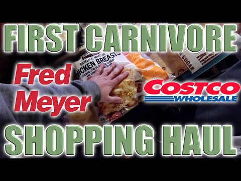 Our First Carnivore Grocery Haul