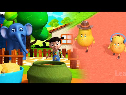 Aloo Kachaloo & Hathi Raja - आलू कचालू और हाथी राजा | Kids Nursery Rhymes | Kids Poems | Balgeet