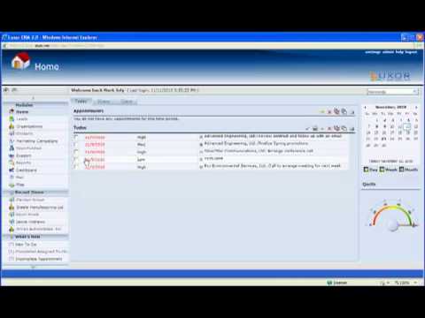 CRM Demo- Why Luxor CRM