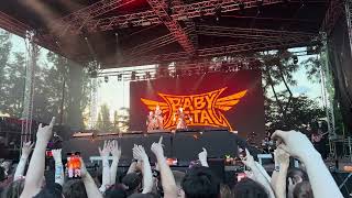 BABYMETAL - ヘドバンギャー！！- Headbangeeeeerrrrr!!!!!!! live @ Letnia Scena Progresji, Warsaw, 18.06.2024