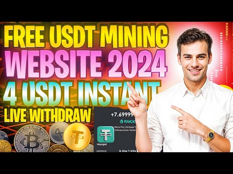 Usdt Mining Free Mining Site || Earn Free Usdt Without Investment || New Usdt Mining Site 2024