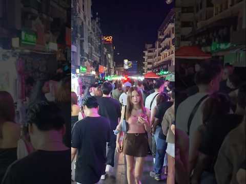 Bangkok Nightlife | Khaosan road Nightlife #bangkokstreet #bangkoknightlife #khaosanroad