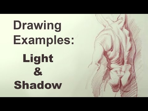 Drawing examples: Light and shadow