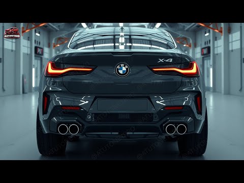 FIRST LOOK! NEW 2025 BMW X4 Revealed: A Combination of Sportiness and Luxury