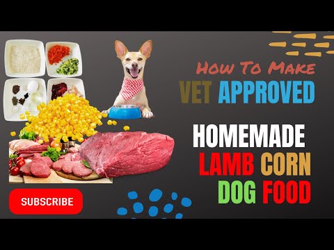 Lamb and Corn Homemade vet approved easy to cook Human grade dog food | blogsbyibrar