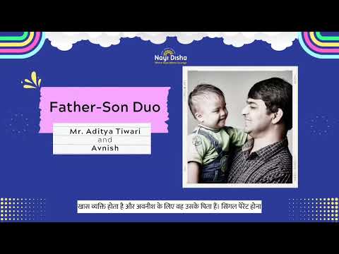 How did Aditya overcome society's stigma as a single dad? Aditya Tiwari