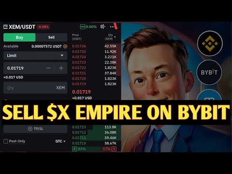 HOW TO CONVERT X EMPIRE TO USDT AND SELL ON BYBIT