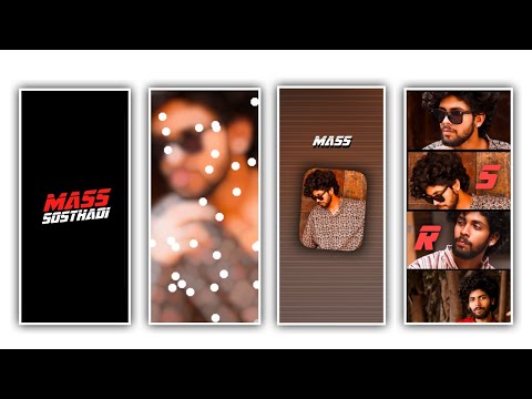 New Trending Mass Beat 1Pic Video Editing app in Alight Motion Instagram trending video editing app