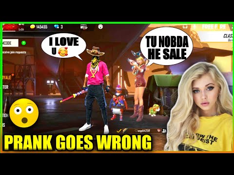 PROPOSING PRANK ON A GRANDMASTER GIRS FREEFIRE ||SHE CHALLENGE ME FOR 1VS 1||#FREEFIRE #SAHILGAMING