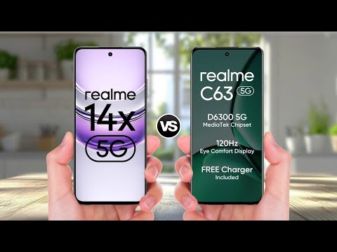 Realme 14x 5G Vs Realme C63 5G