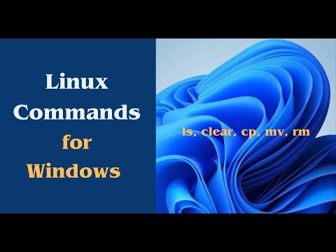 Linux Commands for Windows