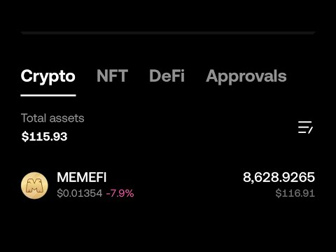 HOW to CLAIM your $MEMEFI AIRDROP TOKEN TO OKX WEB3 WALLET and get your balance