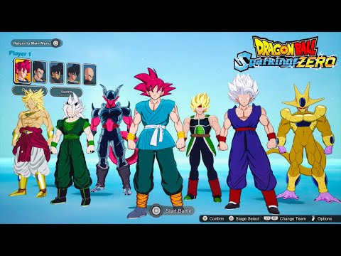 DRAGON BALL: Sparking! ZERO - All New Characters & Transformations Gameplay (Mods)