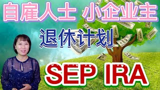 【退休】自雇人士，小企业主的退休计划SEP IRA for small business