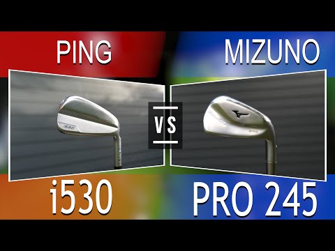 NEW 2024 IRONS HEAD To HEAD | Mizuno Pro 245 vs Ping i530