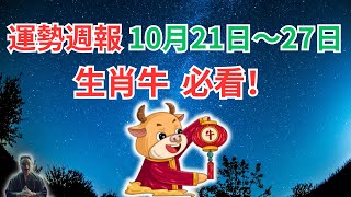 命理測算：屬牛人一週運勢（10月21日至27日），霜降對牛影響大，一定要看！ #生肖牛2024年運勢 #生肖牛2024年運程 #屬牛人2024年運勢 #屬牛人2024年運程