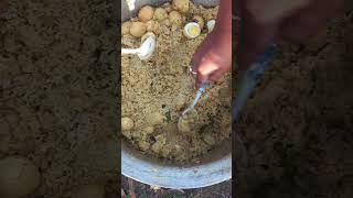 200 Egg Biryani Cooking & Eting poor People usa poor cooking #usa_poor_cooking #Village_usa_cooking