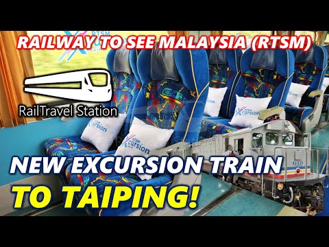 KTM NEW EXCURSION TRAIN TO TAIPING! 🇲🇾🚆 RTSM Promising Perak 1010up KL Sentral → Ipoh → Taiping