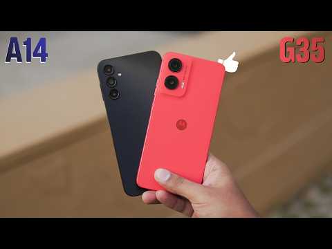 Best 5G Phone Under ₹10k? ft. Moto G35 5G vs Samsung A14 5G