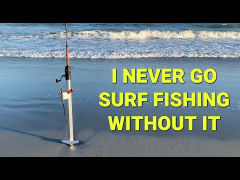 🌊 Essential Surf Fishing Gear: Sand Spike with Bait Box ~ My Preferred Spike