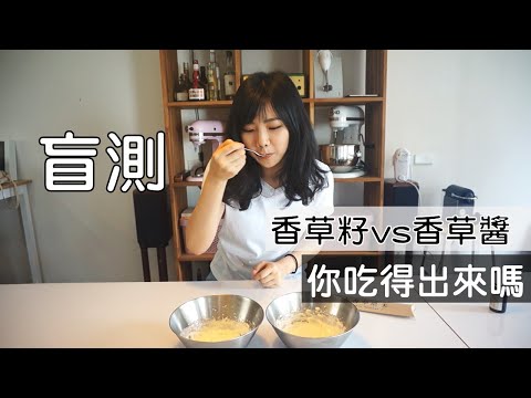 【香草身世大揭密#2】香草籽vs香草醬 盲測試吃挑戰｜龍龍開烤箱