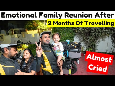 Almost Cried Meeting My Family After 2 Months | Emotional Moments Captured 🧿