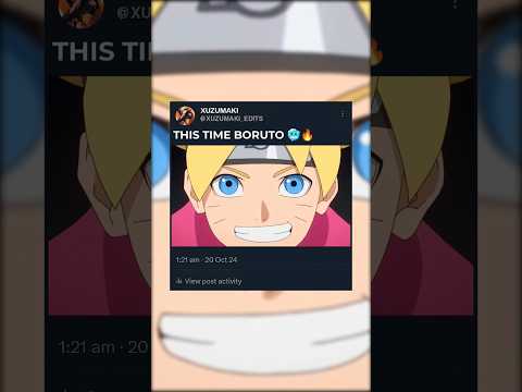 DON'T UNDERESTIMATE BORUTO 🥶🔥 #naruto #anime #shorts #boruto