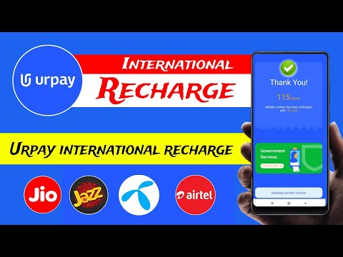 How to recharge international mobile from urpay | Urpay se international mobile recharge kaise kare