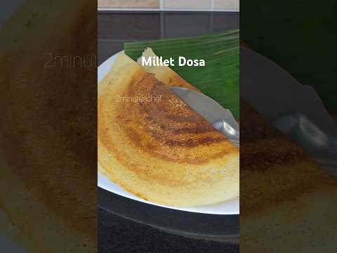 Millet dosa without rice #millet #milletrecipes #dosa #reels #recipe #cooking #indianfood