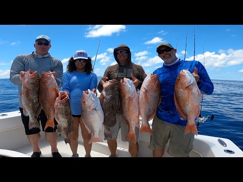 2023 Red Snapper Week 1! (Tropical System Horrible Weather)