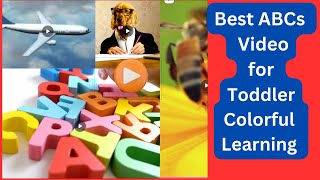 Best Simple ABCs  Video for Toddlers Learning Alphabet and Phonetics