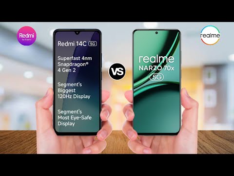 Redmi 14c 5G vs Realme Narzo 70x 5G