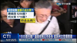 【每日必看】1500萬在哪? 議員收賄比市長多 起訴柯文哲爆黑幕 20241226