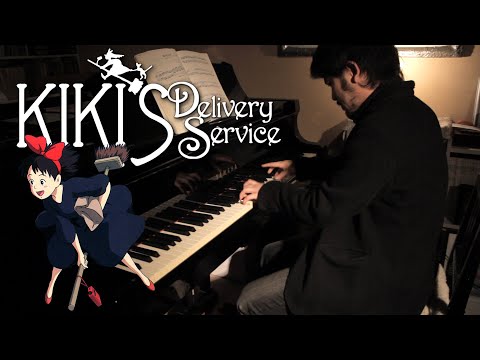 Kiki's Delivery Service - A Town With An Ocean View - Piano Solo Etude | Leiki Ueda