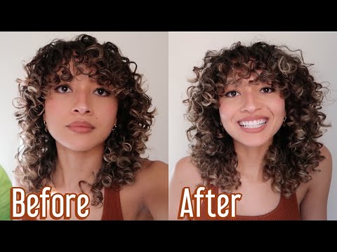 HOW TO GET VOLUME IN CURLY HAIR // POST STYLING