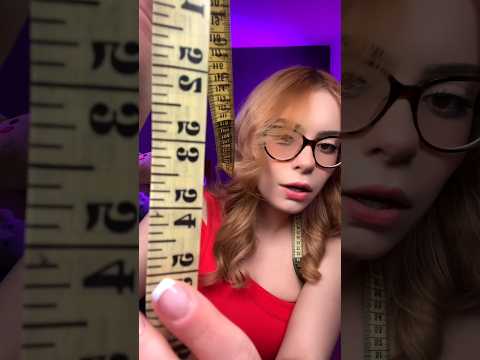 ASMR MEASURING YOU✨ #shorts #asmr #shortsfeed #shortsvideo #asmrfast