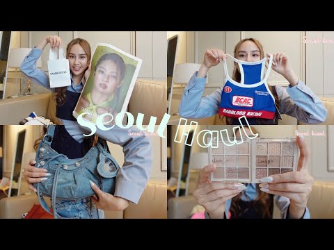 Jennie&Lisa同款帽😍、韓國品牌BadBlood超好買🥹、小紅書大推の彩妝品｜Seoul Haul |