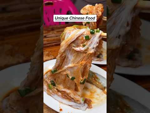 Unique Chinese food #streetfoodlover