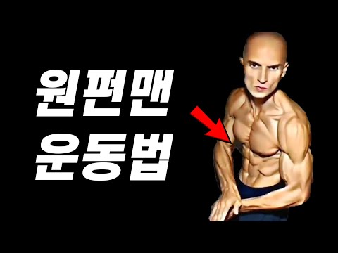 ㅈㄴ 단순하지만 쉽고 빠르게 강해지는 원펀맨 운동법