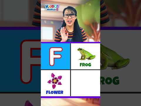 Learning The Letter F Vocabulary with Miss V