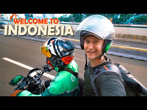 First Time in INDONESIA!! / Jakarta is Full of Surprises! / Indonesian Street Food Tour 2023