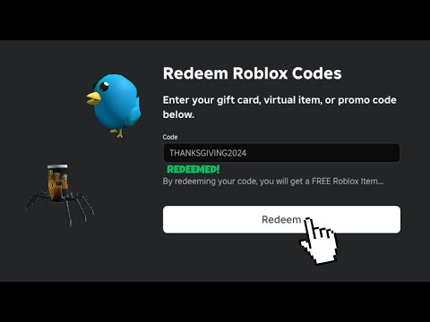 Redeeming Roblox Promo Codes That Give You Free Items During Thanksgiving | Roblox