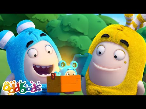 Wow look at this mysterious box! 🎁| Oddbods | Monster Cartoon for Kids