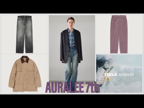 【祭り】今期最注目アイテム登場！AURALEE 何買う動画pt.7【新コラボ】