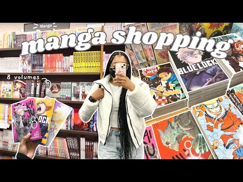 manga shopping with me 🛒 | barnes & noble + books-a-million haul ✩‧₊˚