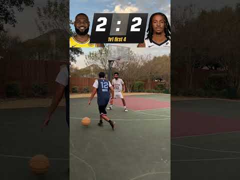 Basketball 1v1  #nba #nbaplayoffs #nbabasketball #basketball #basketballgame #lebron #lakers #hooper