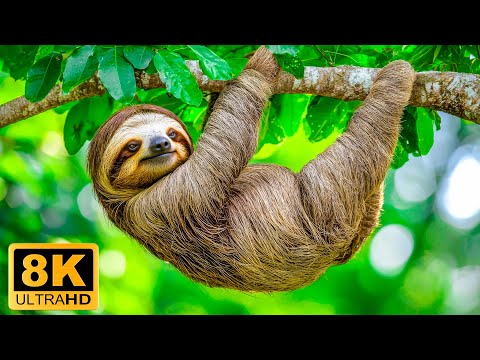 Roaming Harmony 8K ULTRA HD🐾Wildlife Moments With Soothing Piano